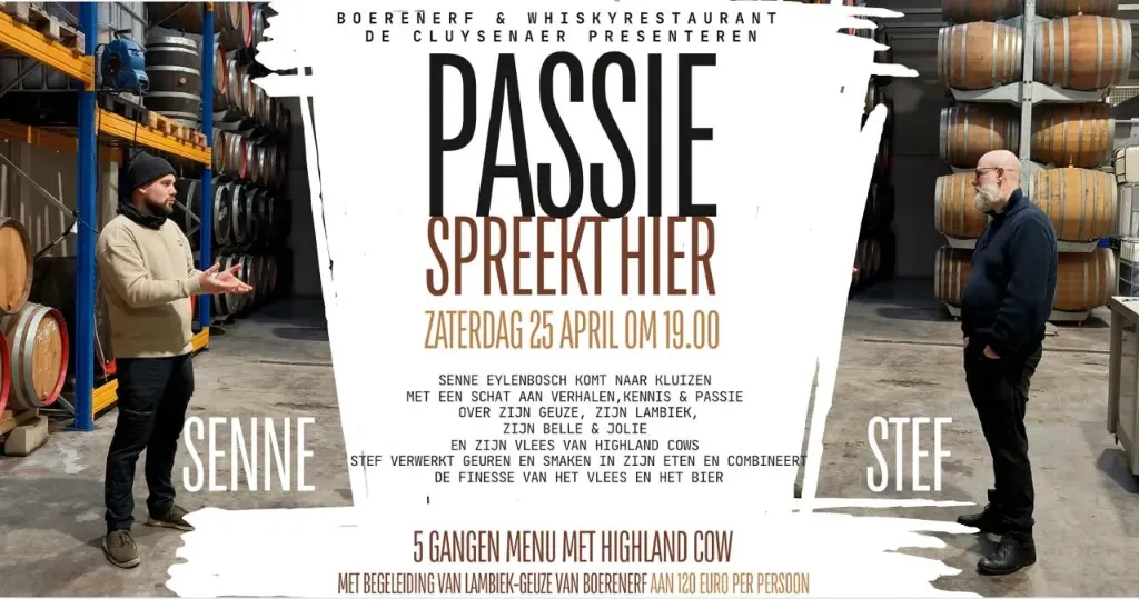 Etentje - De Cluysenaer (5 gangen menu)